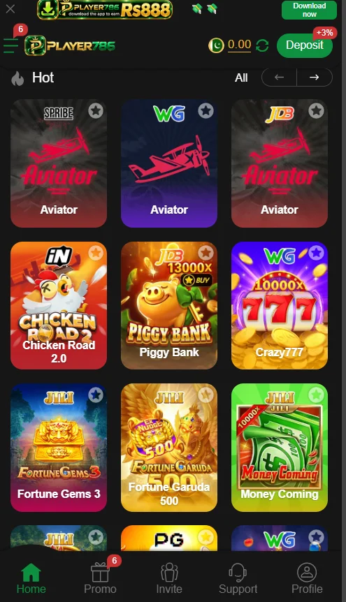 PLAYER786 Game