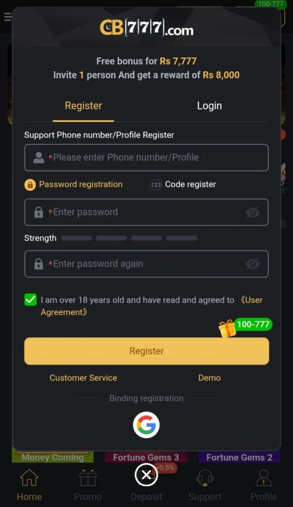 CB777 game APK