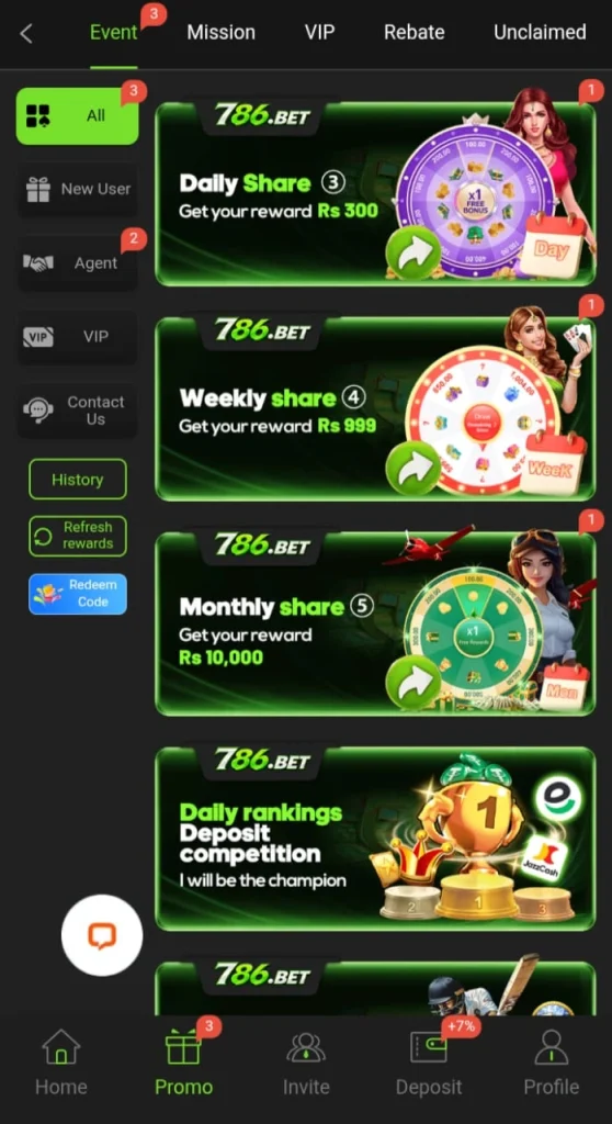 786 bet Game APK