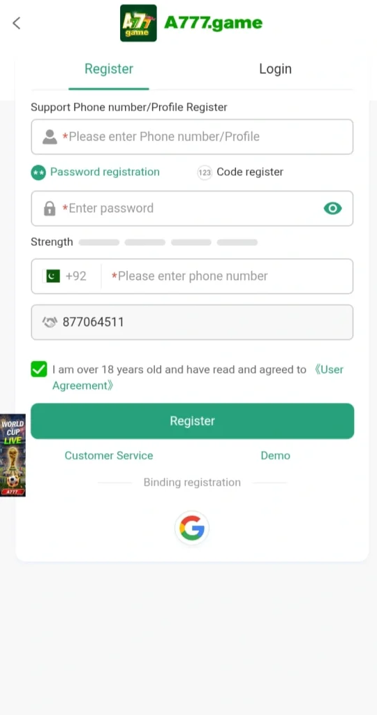 A777 game app