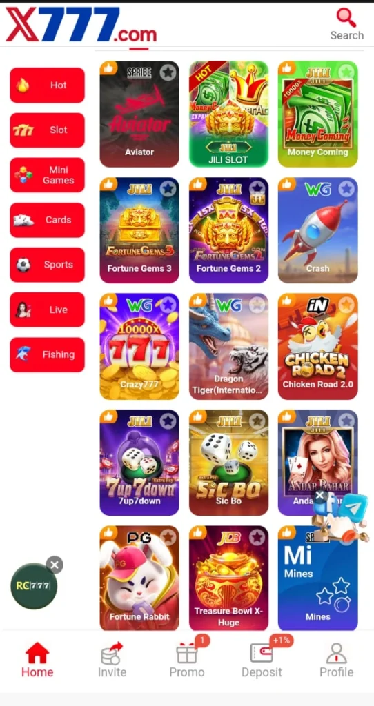 X777 Game