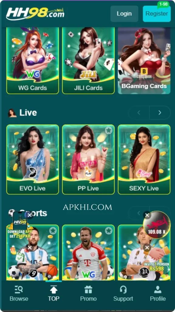 hh98 game